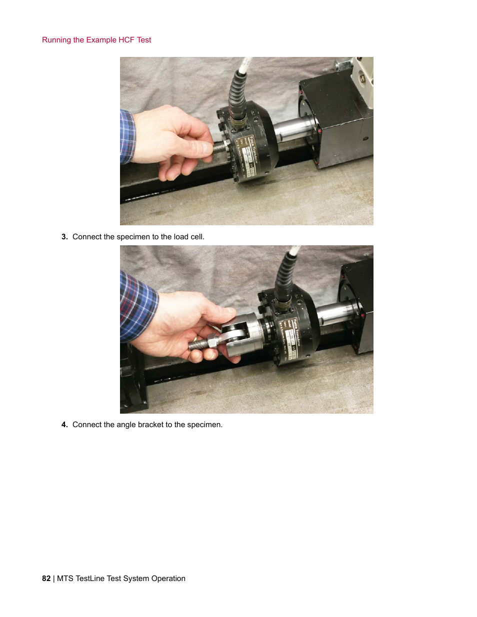 MTS TestLine User Manual | Page 82 / 132