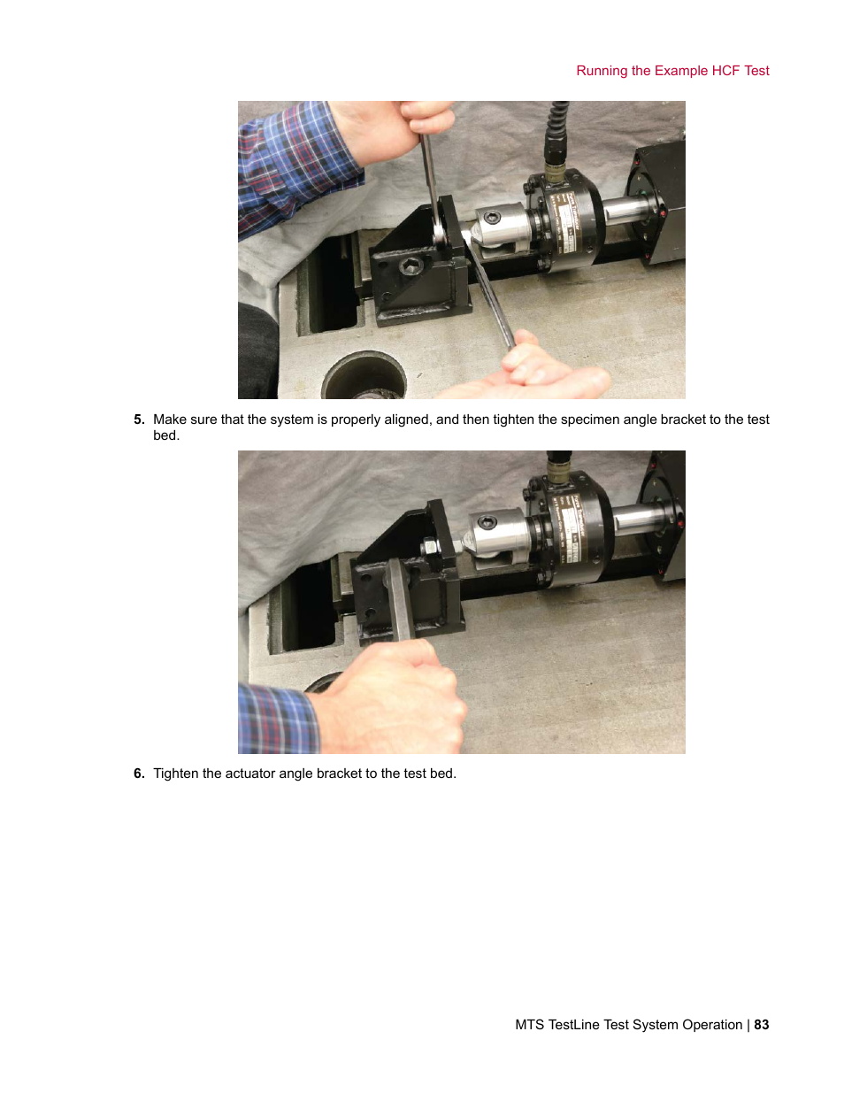 MTS TestLine User Manual | Page 83 / 132
