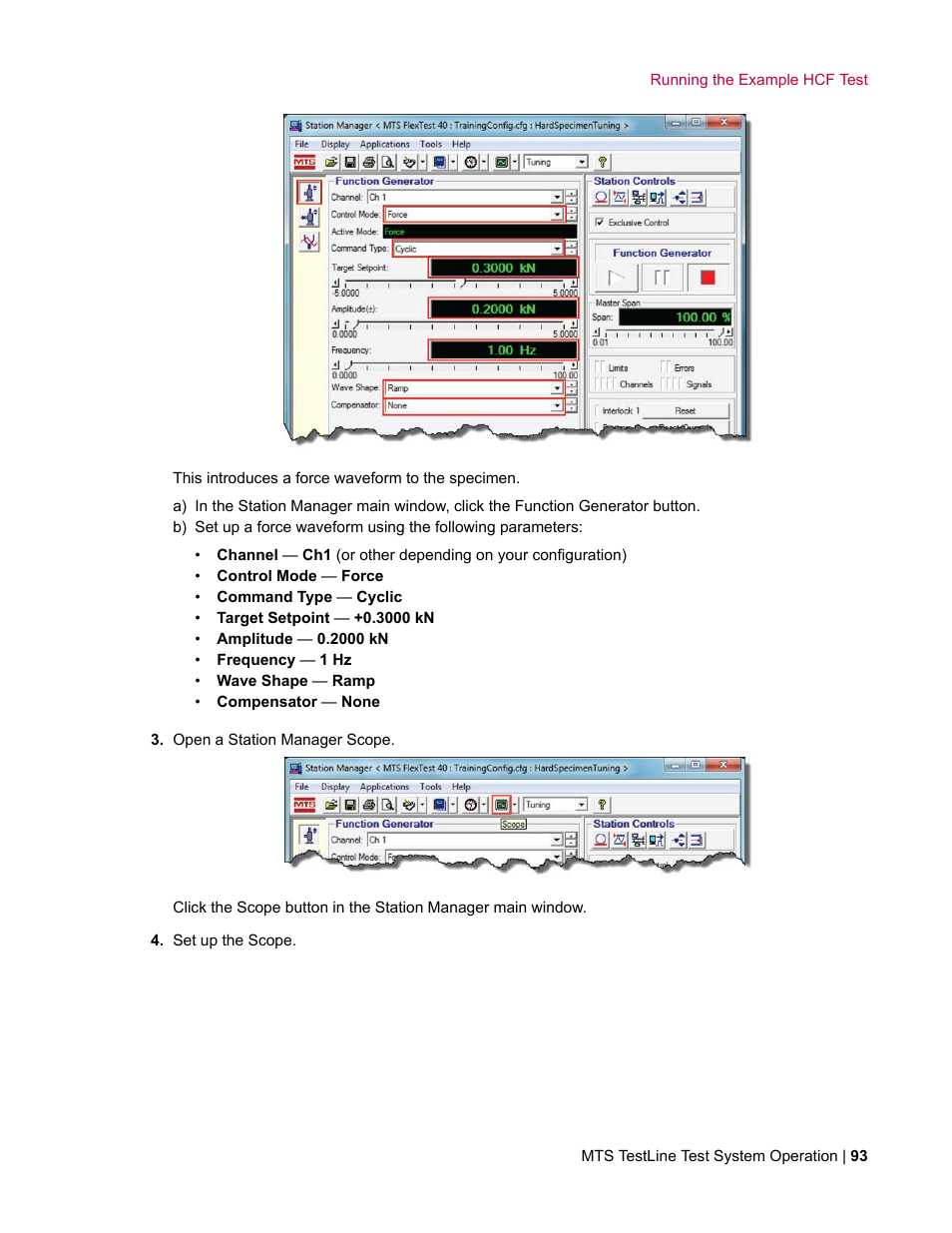 MTS TestLine User Manual | Page 93 / 132