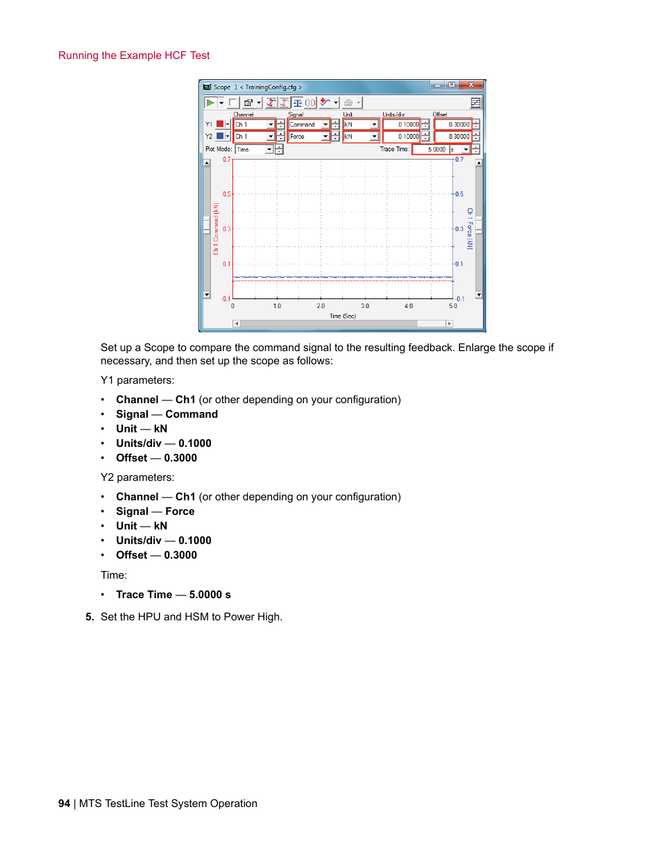 MTS TestLine User Manual | Page 94 / 132