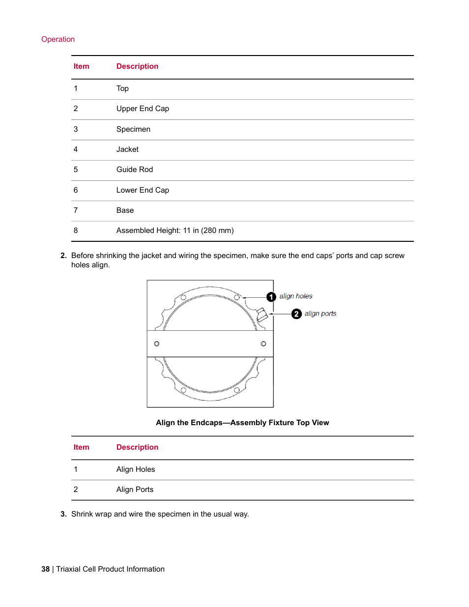 MTS Triaxial Cell Models 656-06 User Manual | Page 38 / 86