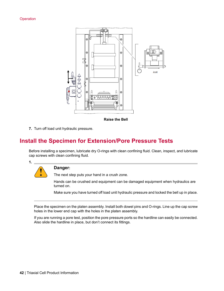 MTS Triaxial Cell Models 656-06 User Manual | Page 42 / 86