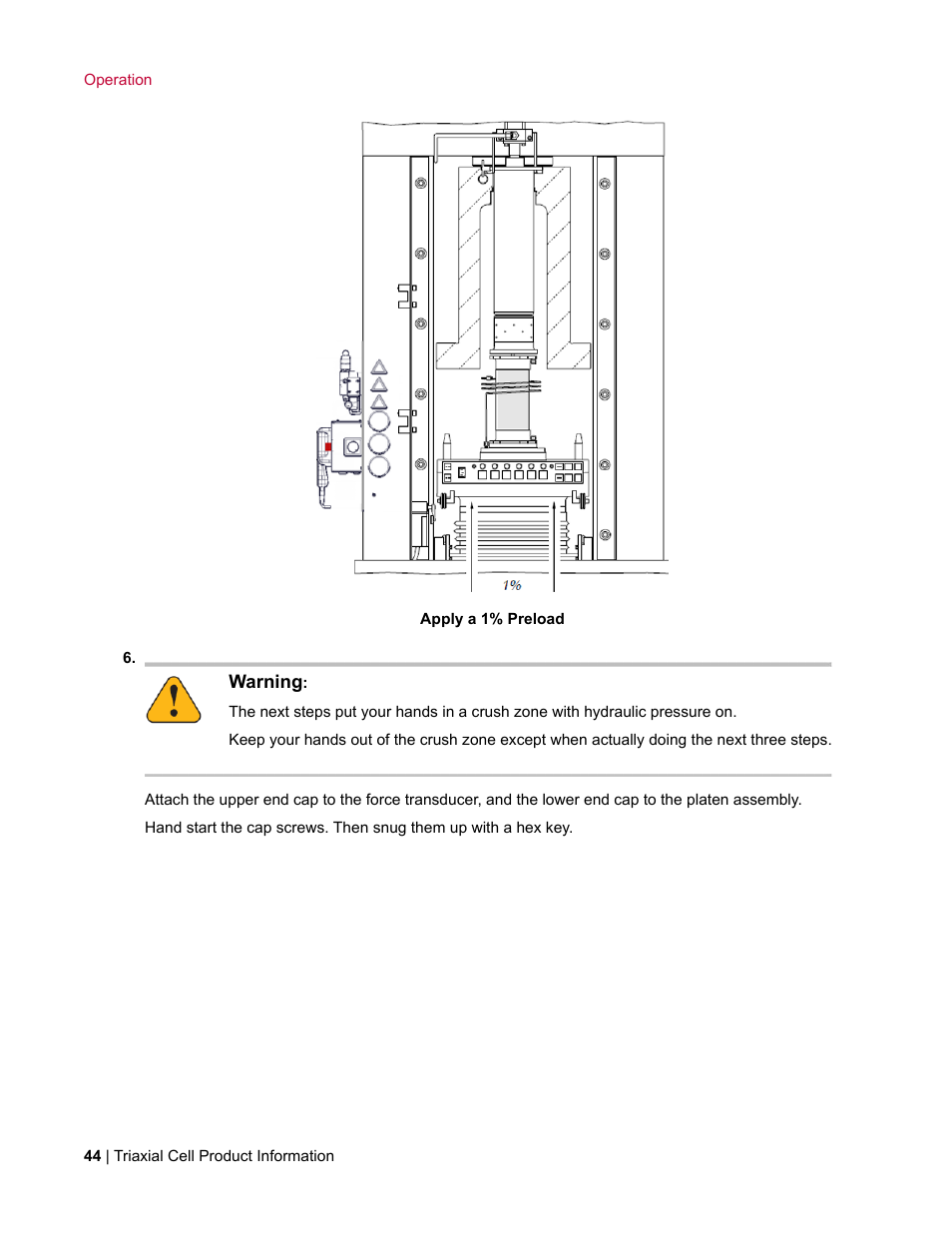 MTS Triaxial Cell Models 656-06 User Manual | Page 44 / 86