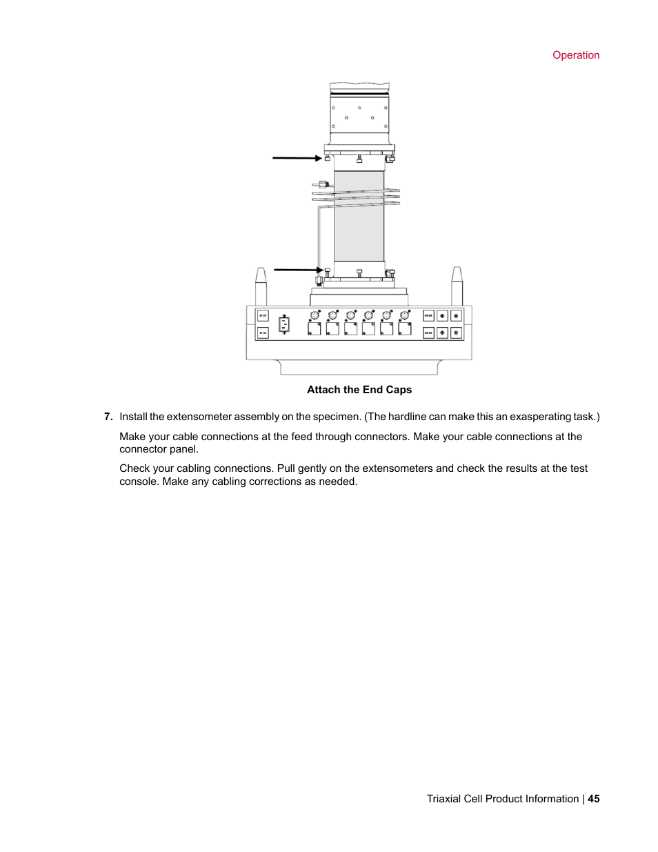 MTS Triaxial Cell Models 656-06 User Manual | Page 45 / 86