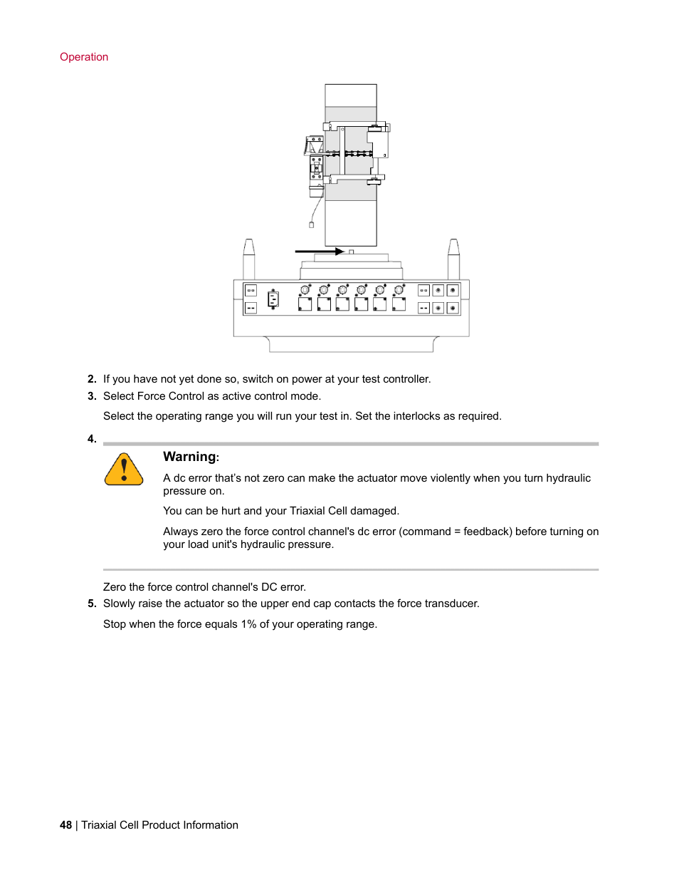 MTS Triaxial Cell Models 656-06 User Manual | Page 48 / 86