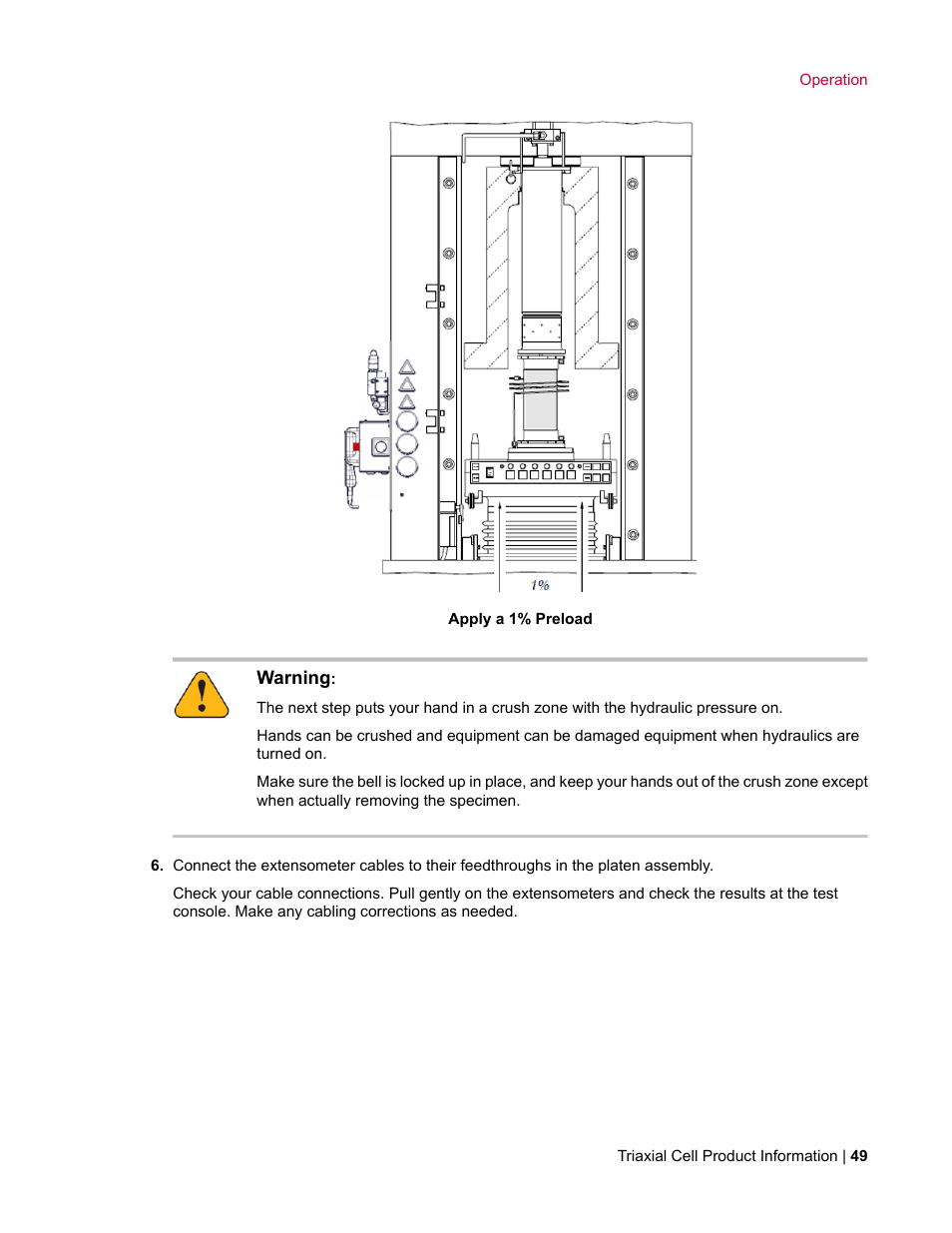 MTS Triaxial Cell Models 656-06 User Manual | Page 49 / 86