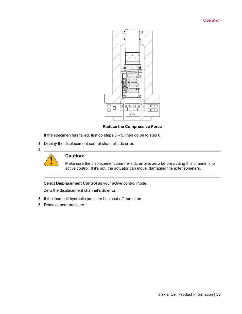 MTS Triaxial Cell Models 656-06 User Manual | Page 55 / 86