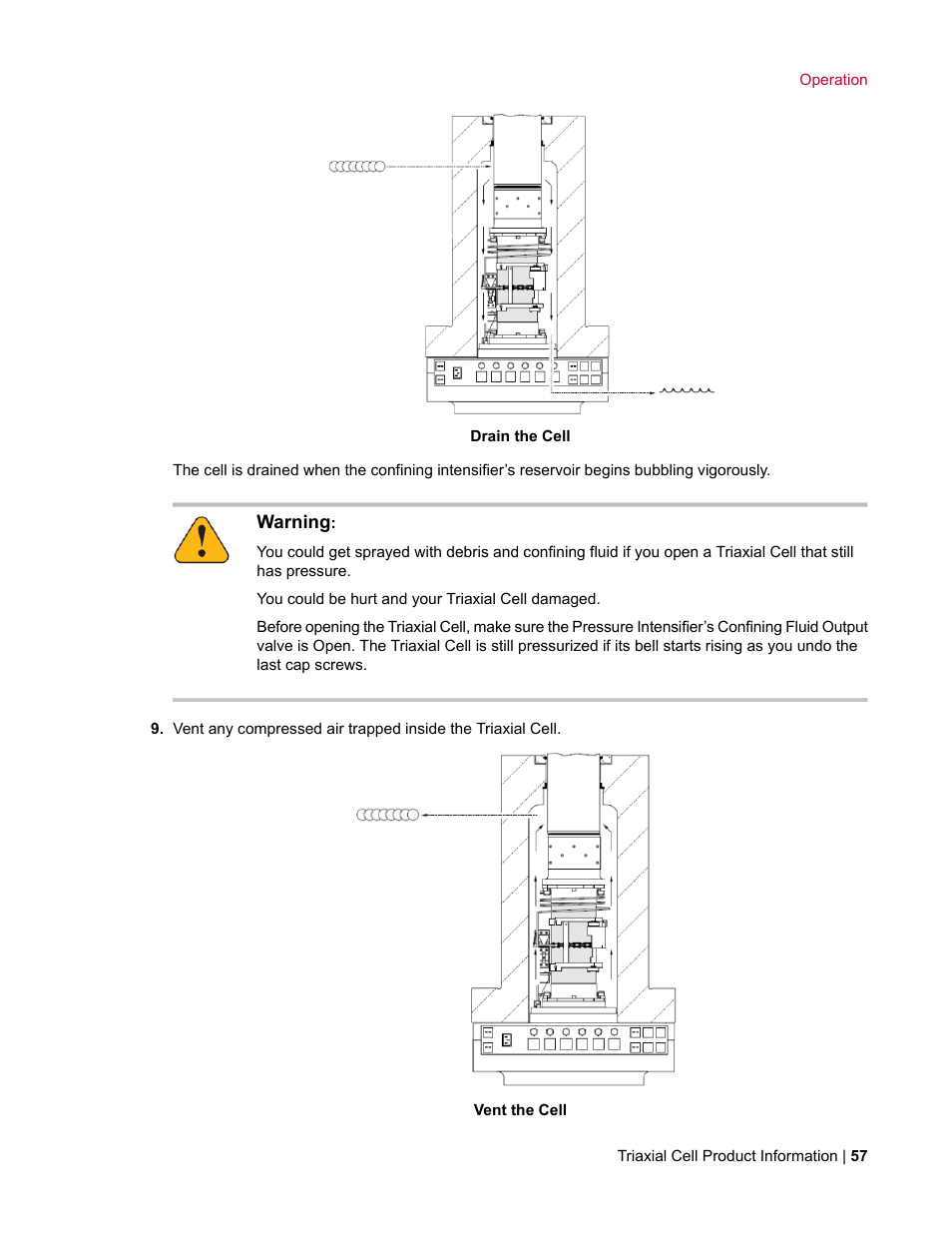 MTS Triaxial Cell Models 656-06 User Manual | Page 57 / 86