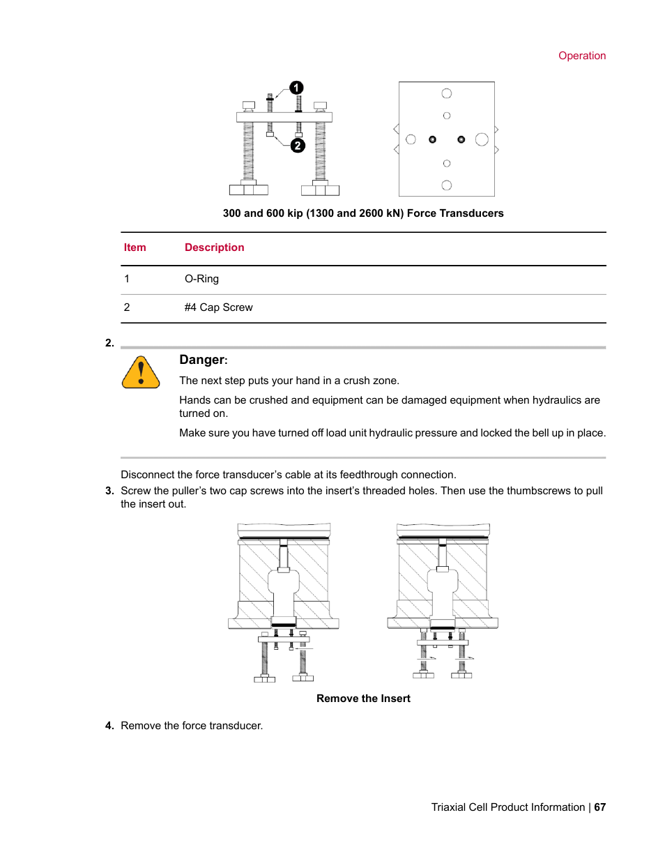 MTS Triaxial Cell Models 656-06 User Manual | Page 67 / 86