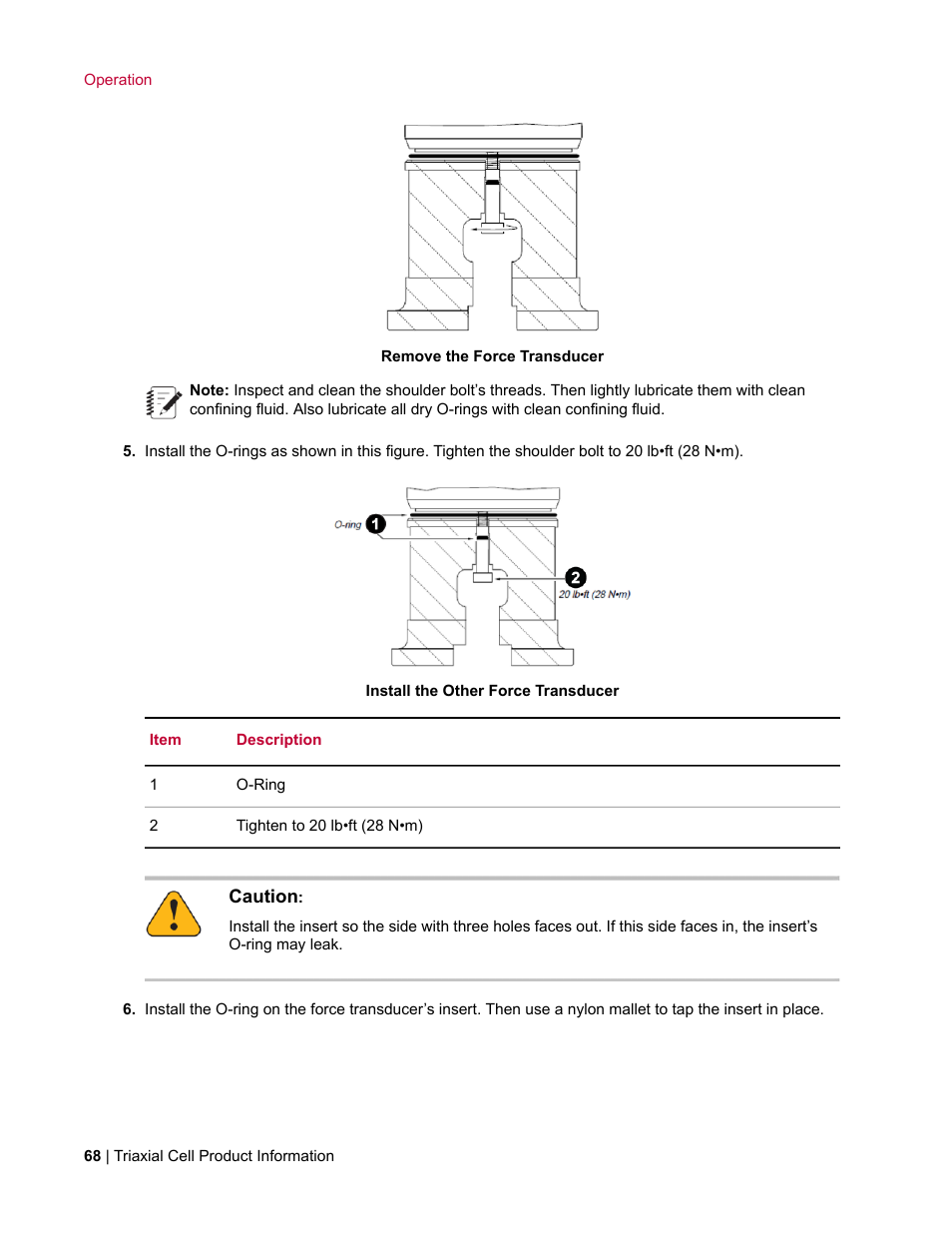 MTS Triaxial Cell Models 656-06 User Manual | Page 68 / 86