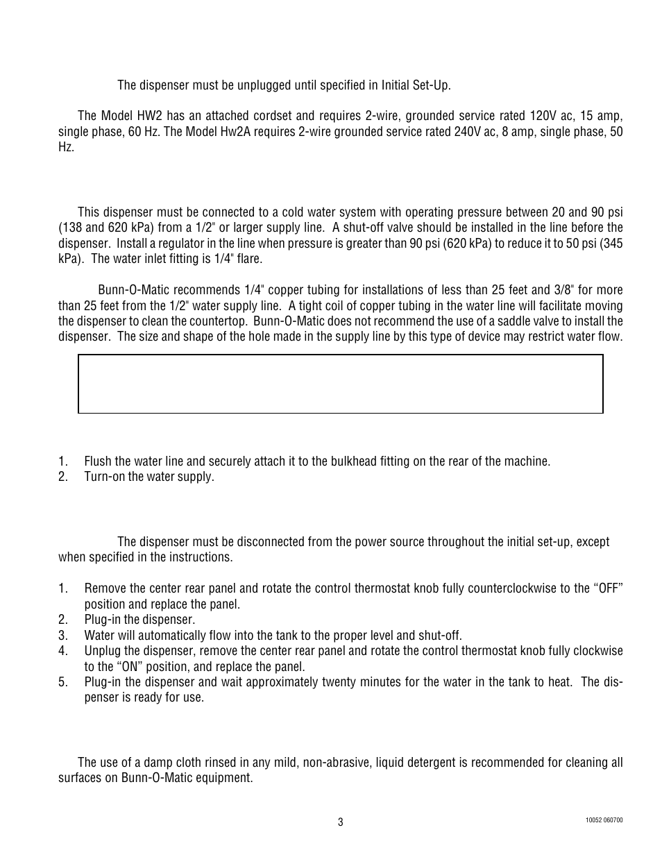 Bunn HW2 User Manual | Page 3 / 4