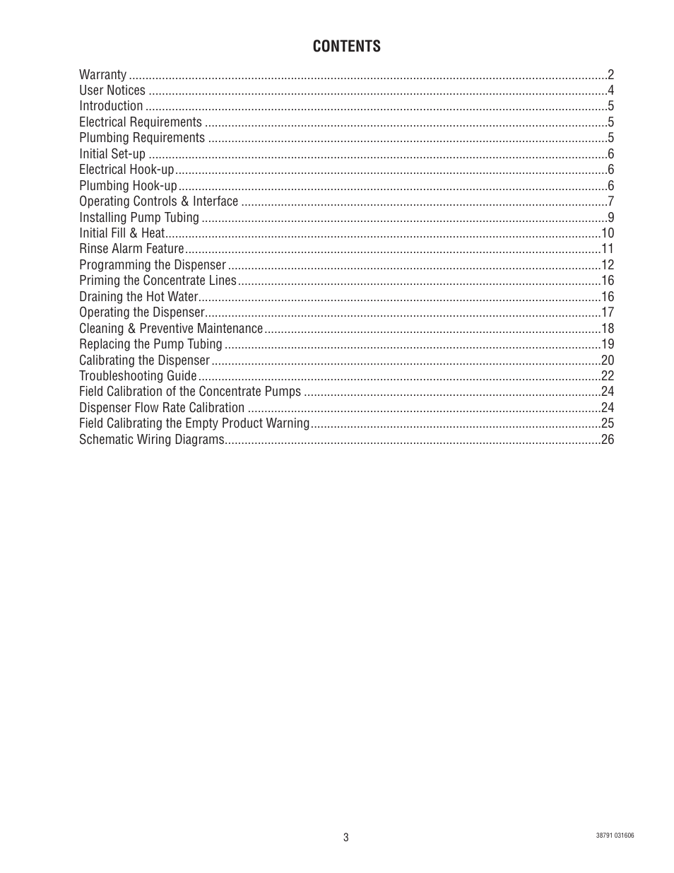 Bunn LCA-2 LP 38791.0000K User Manual | Page 3 / 26