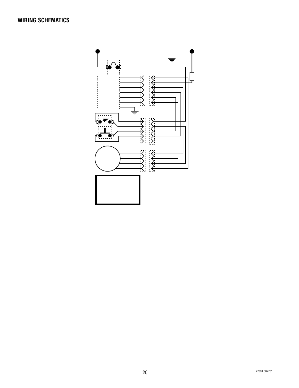 Schematic wiring diagram lpg-a, Wiring schematics | Bunn LPG-2E User Manual | Page 20 / 22