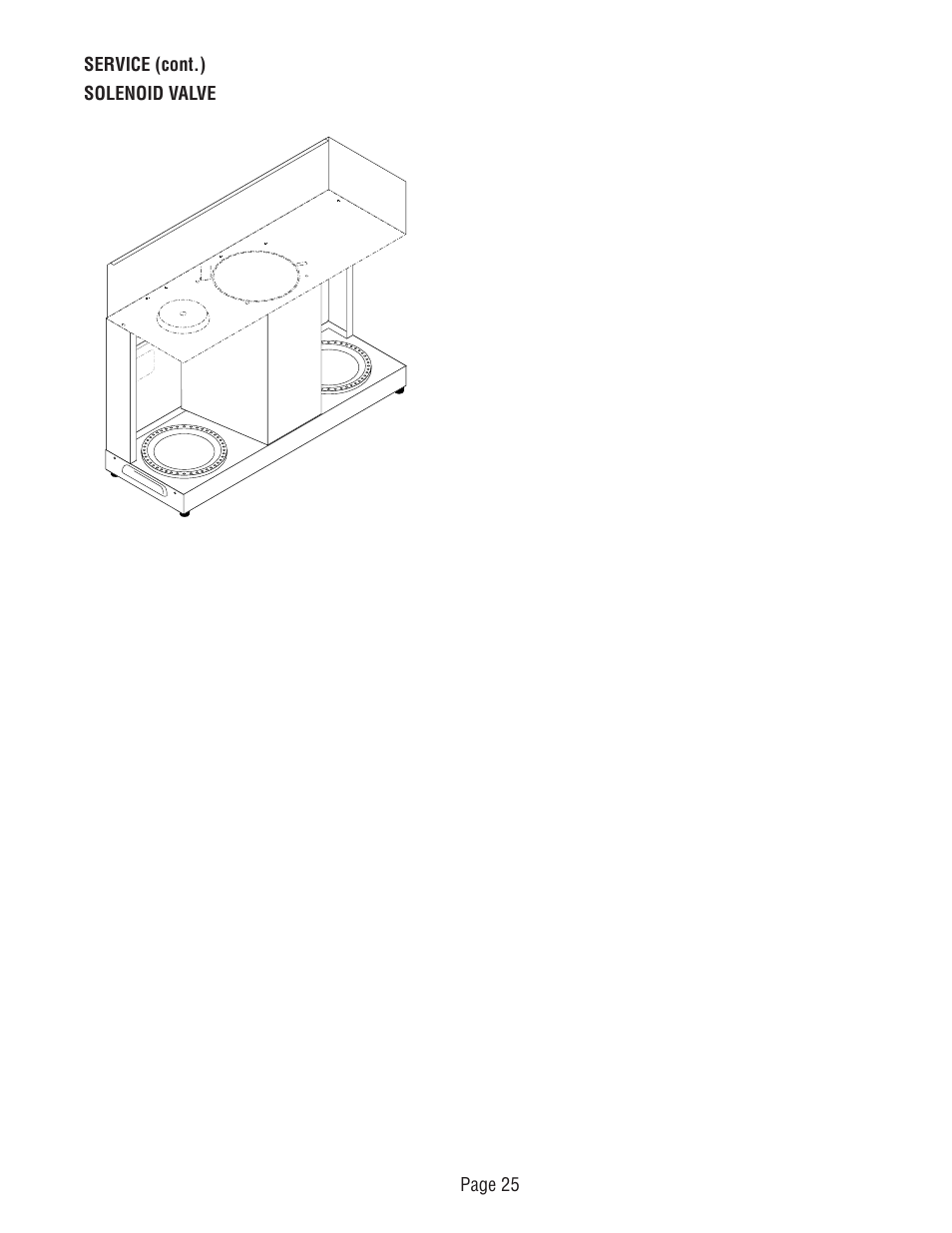 Bunn VLPF User Manual | Page 25 / 28