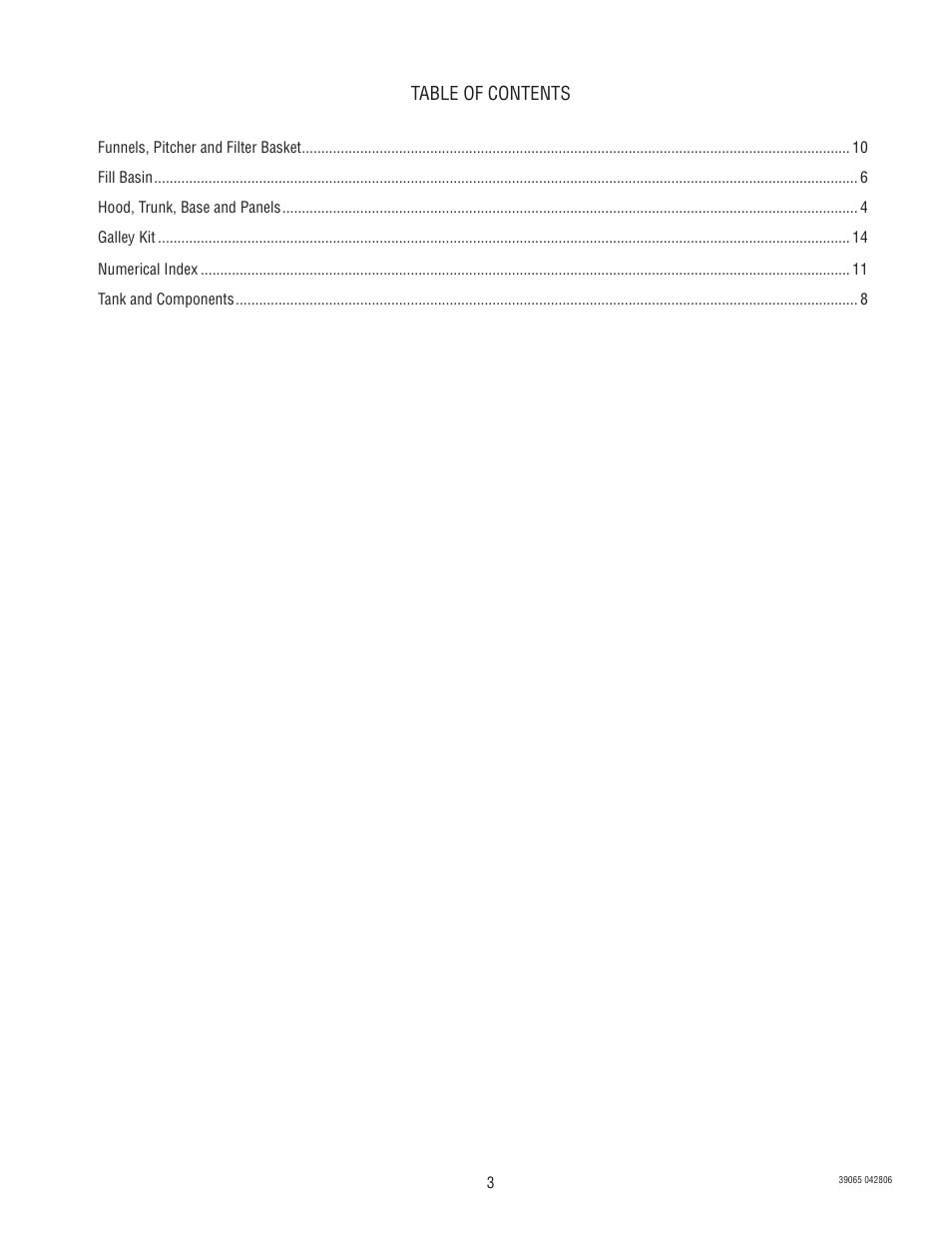 Bunn VPR TC User Manual | Page 3 / 12