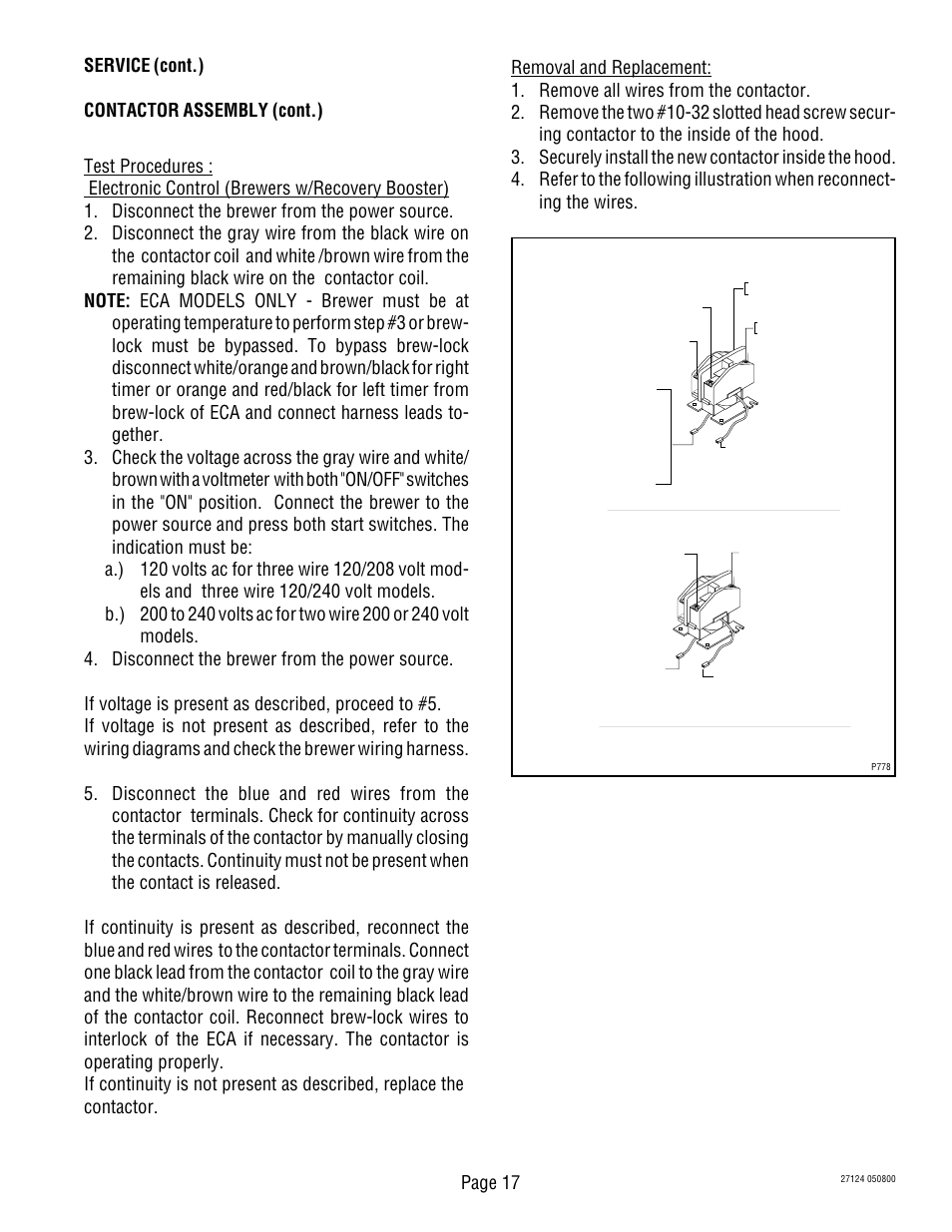 Bunn Dual TF User Manual | Page 17 / 47
