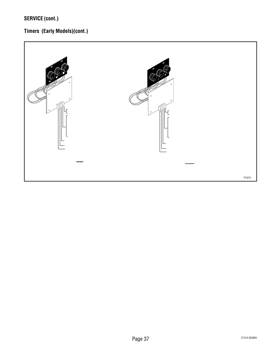 Right, Left, P1070 | Bunn Dual TF User Manual | Page 37 / 47