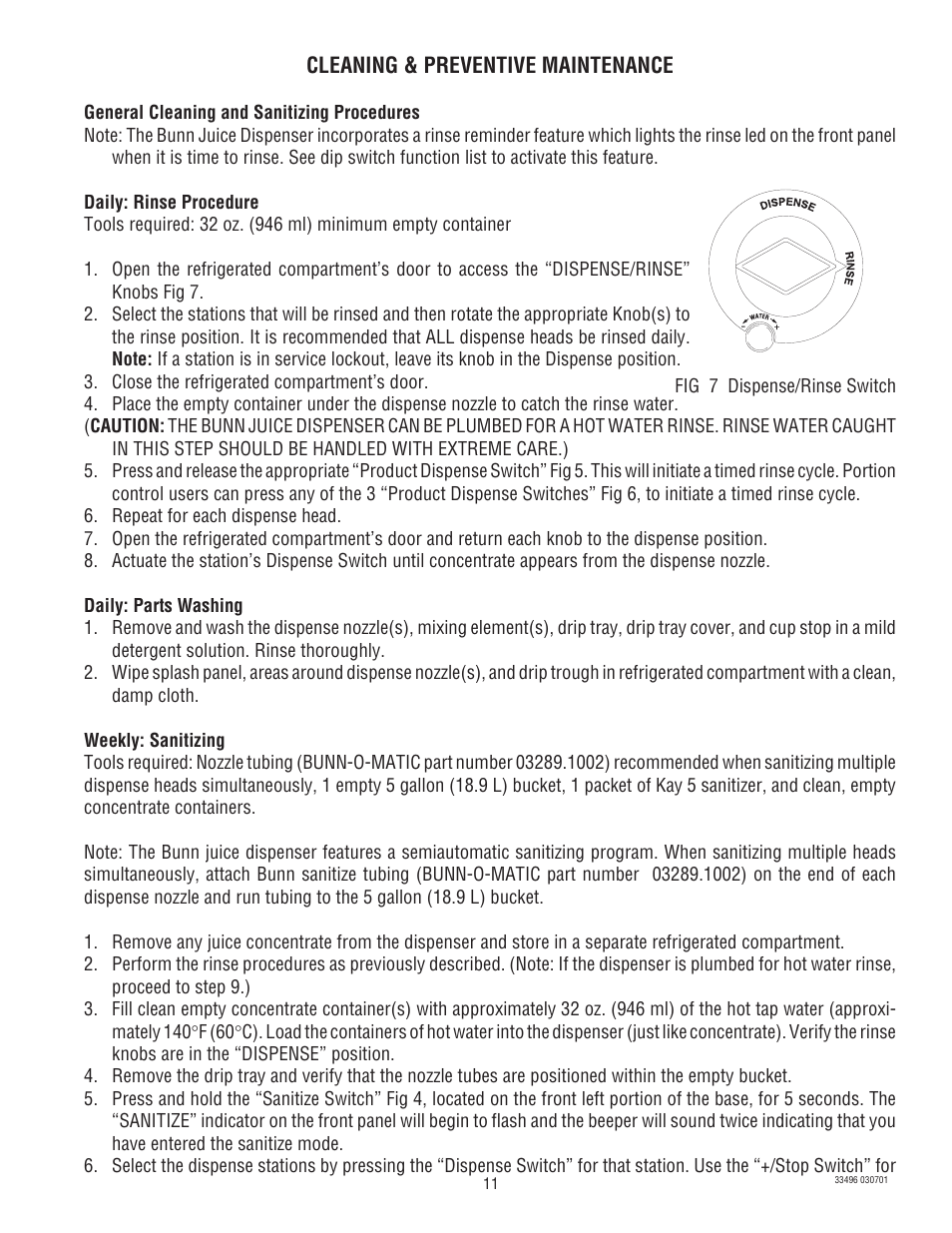 Bunn FCD-4 User Manual | Page 11 / 21