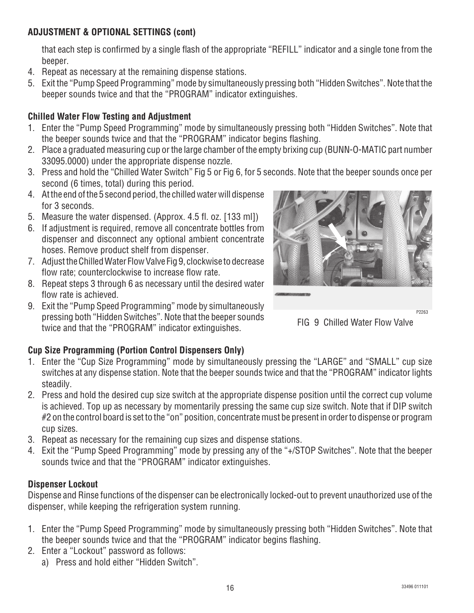 Bunn FCD-4 User Manual | Page 16 / 21