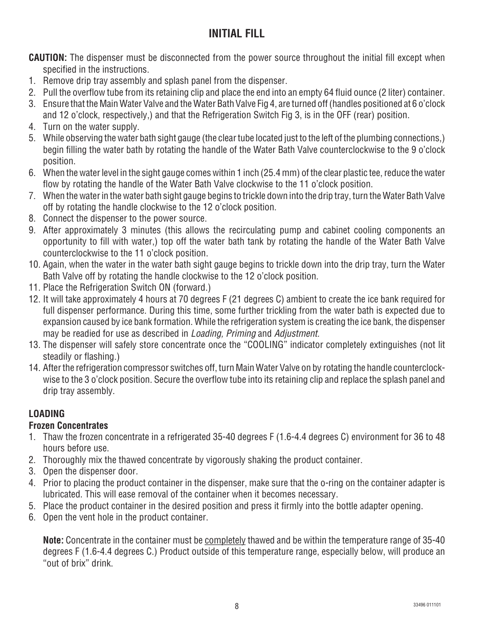 Bunn FCD-4 User Manual | Page 8 / 21