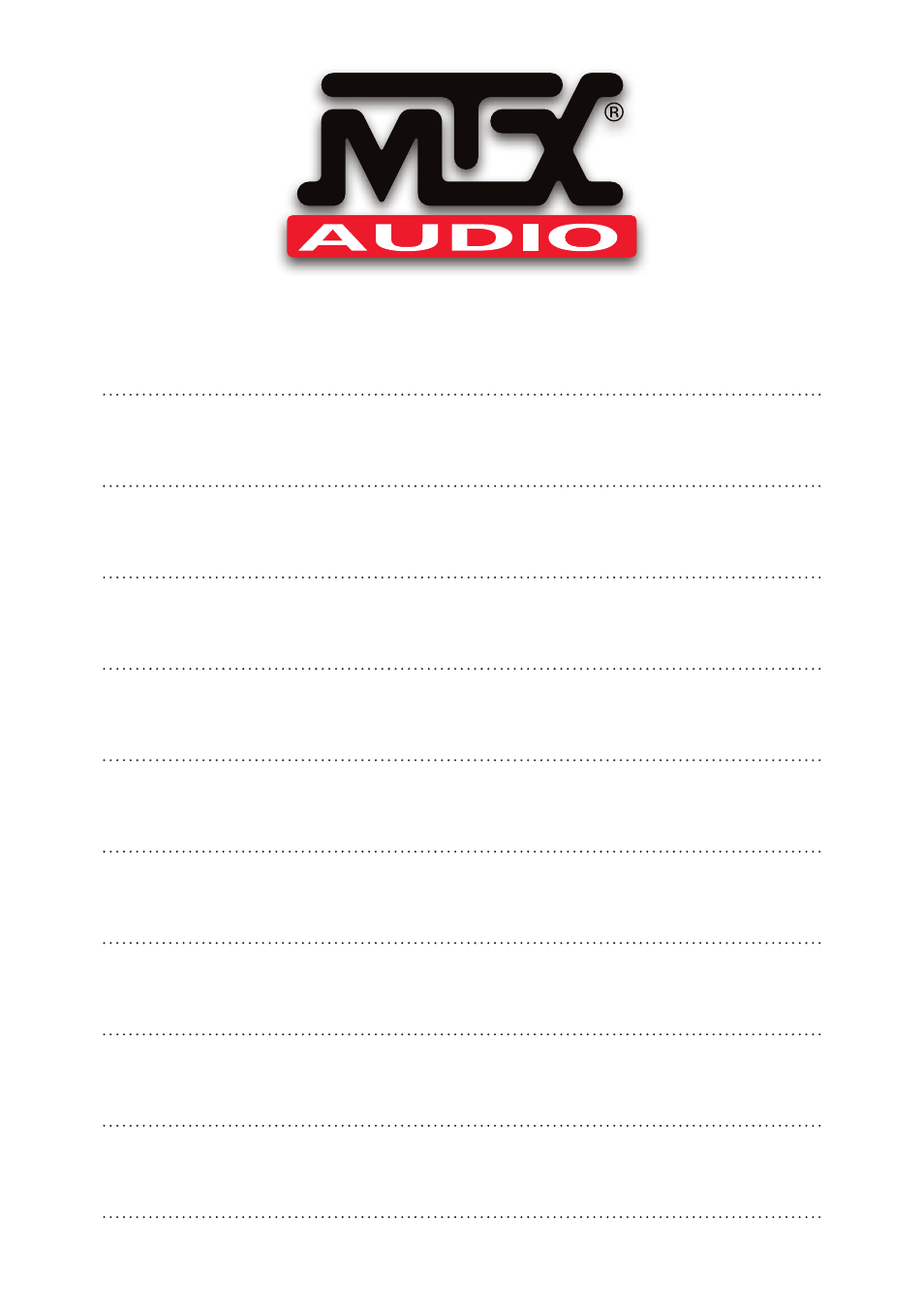 MTX Audio TH Series TH90-4 360W RMS 4-Channel Class A-B Amplifier User Manual | Page 18 / 20