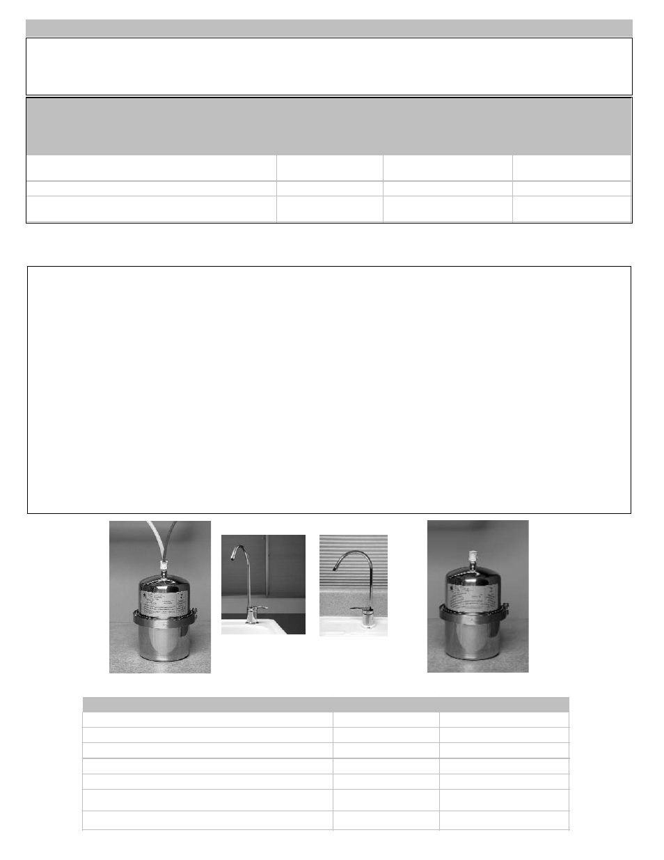 Nsf/ansi 42 - aesthetic effects, Xiii. performance data sheet | Purenex Multipure Aquaversa for model MP750SB User Manual | Page 22 / 26