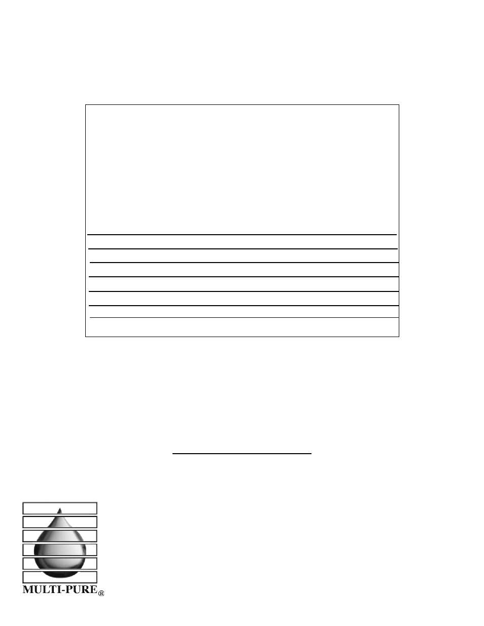 Purenex Multipure Aquaversa for model MP750SB User Manual | Page 26 / 26