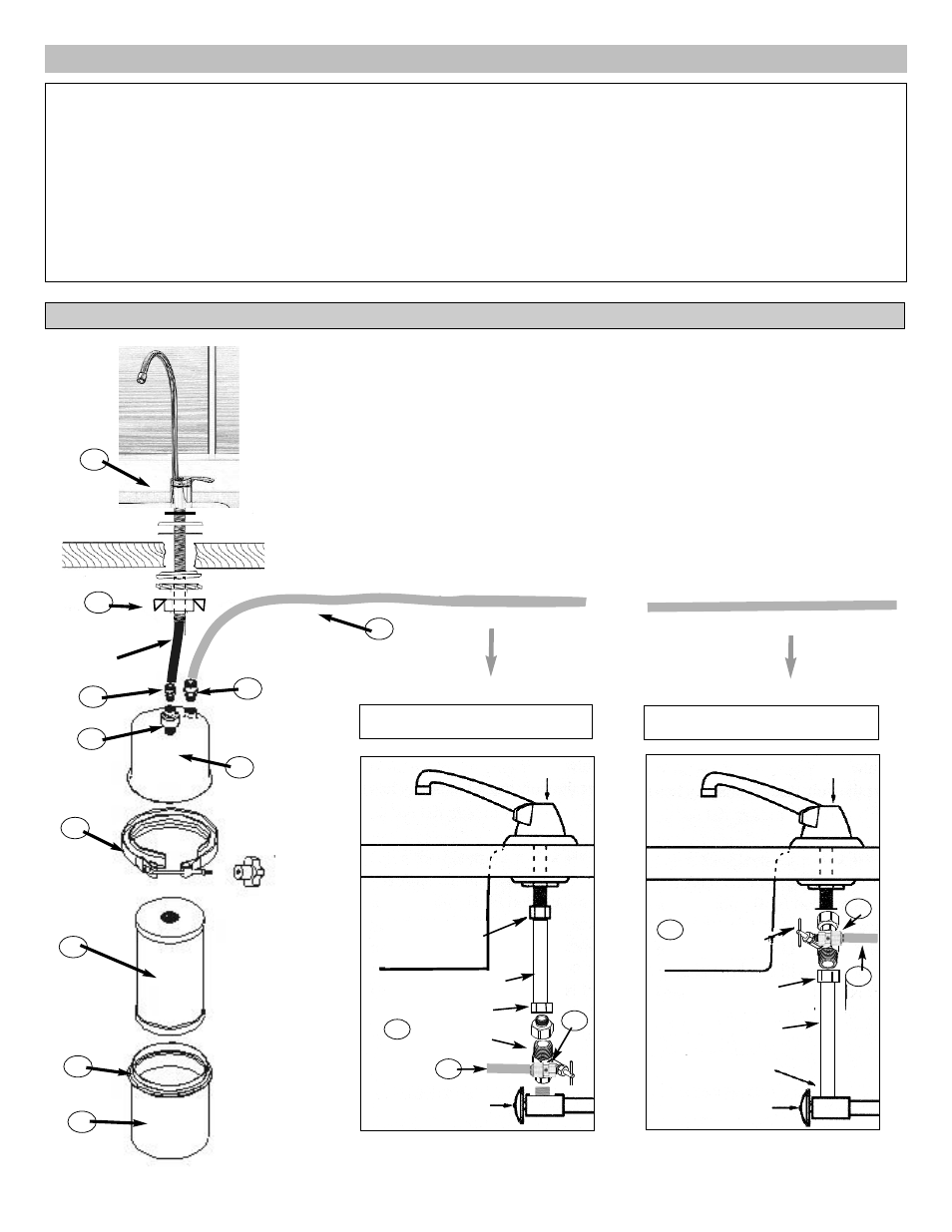 A. b, Mp 750sb installation overview & part numbers i.b | Purenex Multipure Aquaversa for model MP750SB User Manual | Page 4 / 26