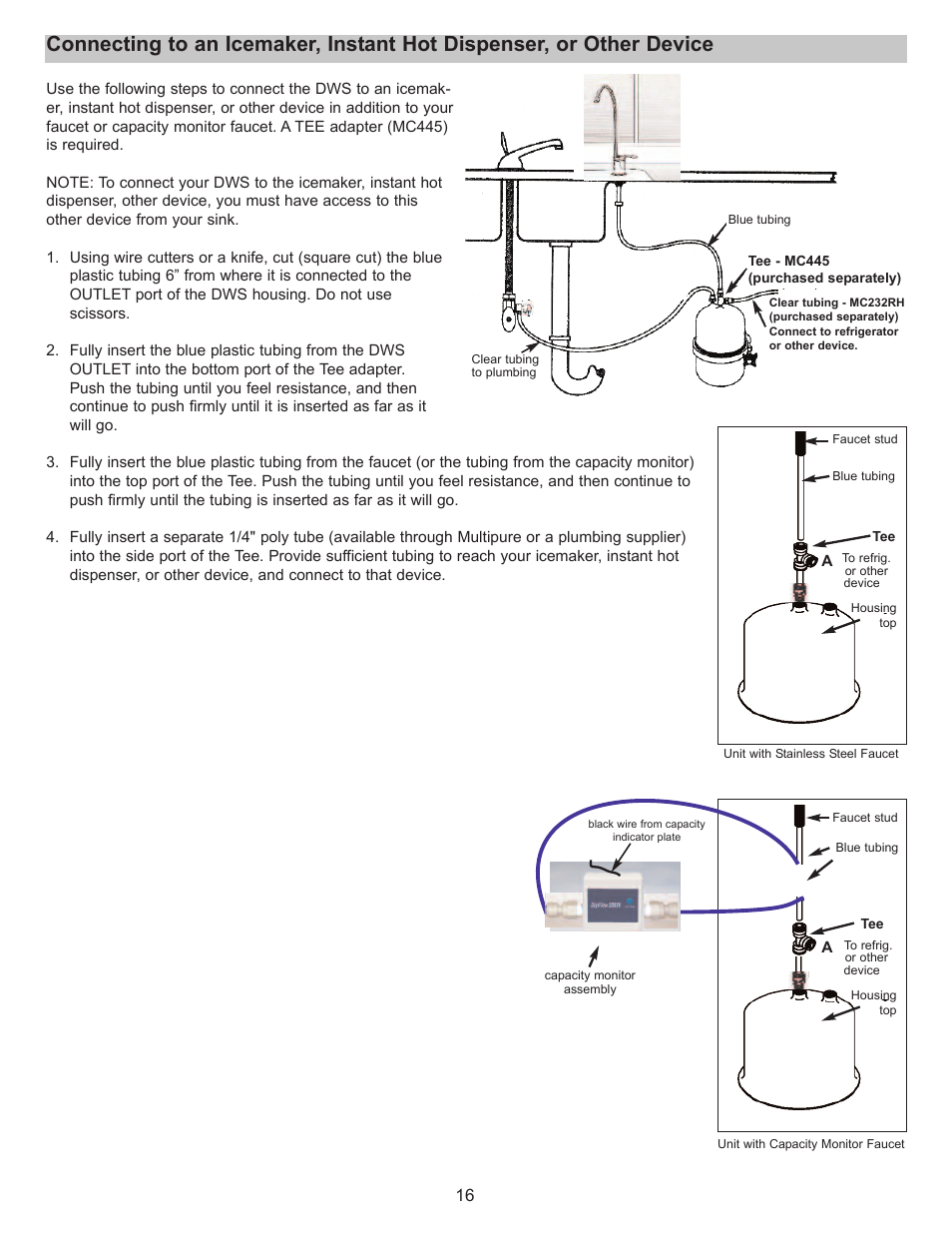 Purenex Multipure Aquaperform User Manual | Page 16 / 28