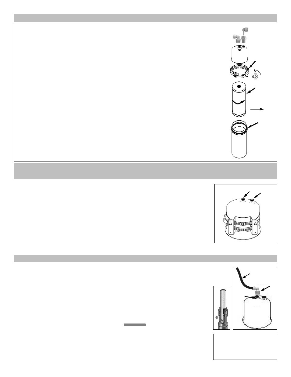 V. tubing connections, Iv.c. filter cartridge installation | Purenex Multipure Aquaperform For Model MP880SB User Manual | Page 13 / 28
