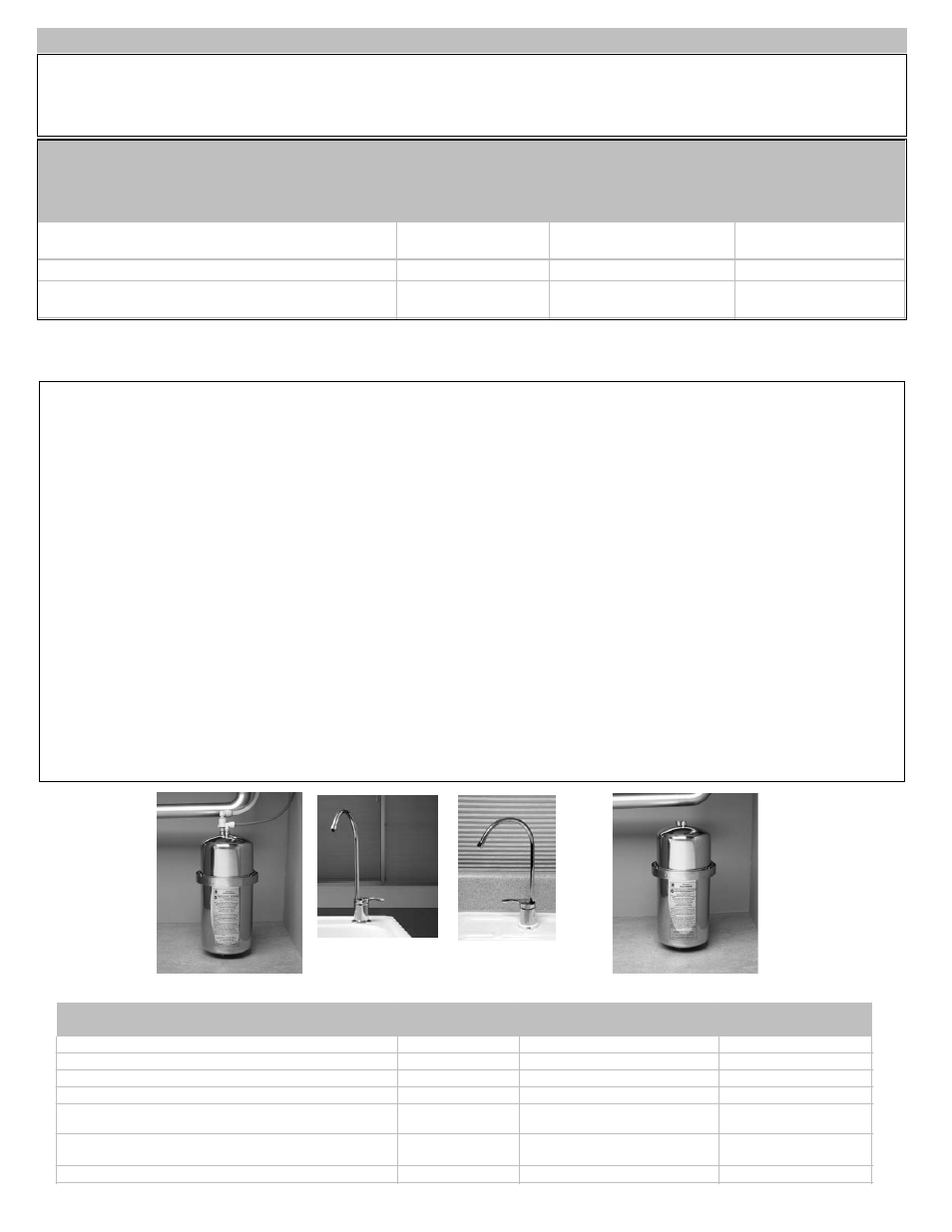 Nsf/ansi 42 - aesthetic effects, Xv. performance data sheet | Purenex Multipure Aquaperform For Model MP880SB User Manual | Page 24 / 28