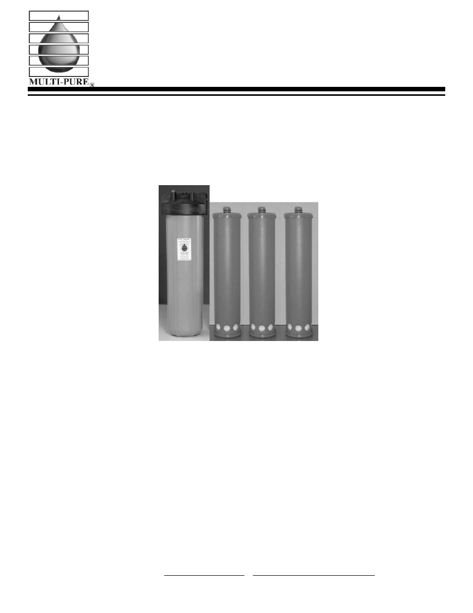 Purenex Multipure TO15000 User Manual | 6 pages