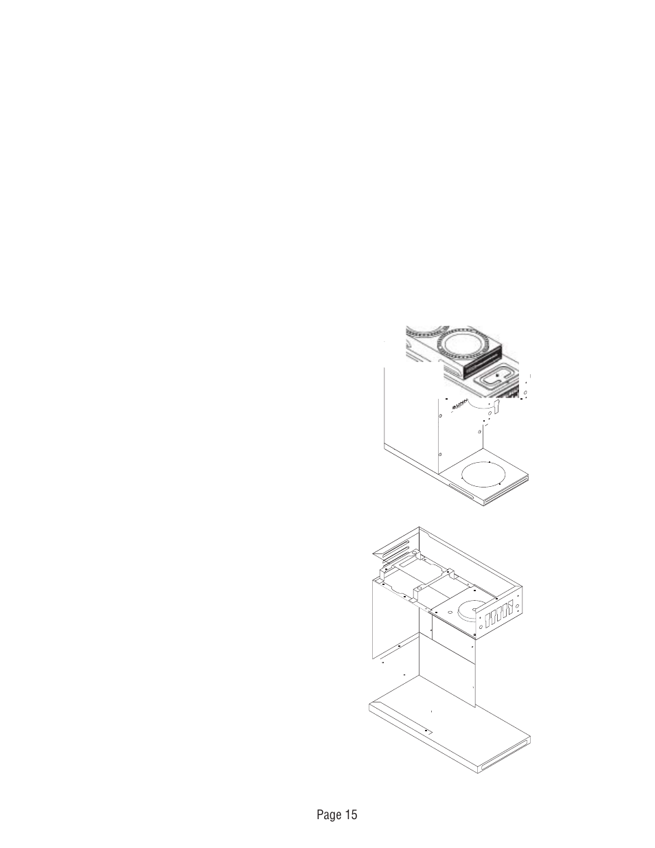 Bunn CWT -DV User Manual | Page 15 / 31