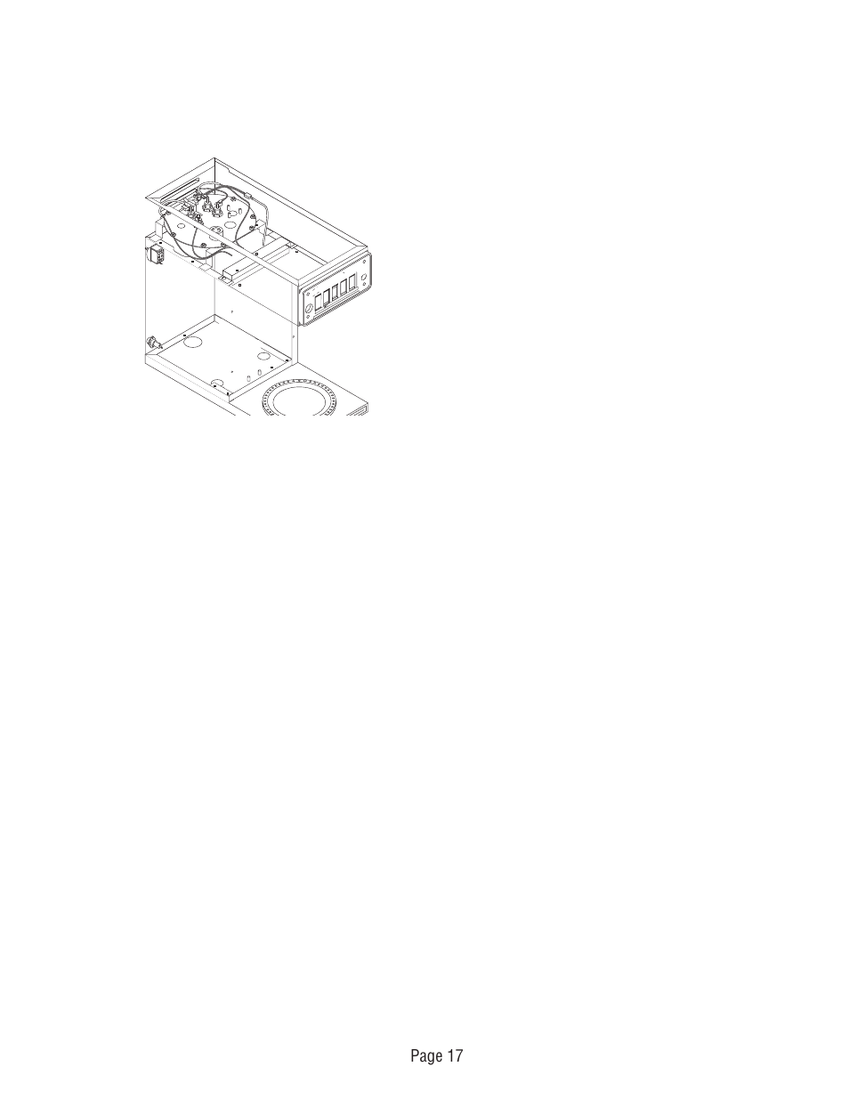 Bunn CWT -DV User Manual | Page 17 / 31