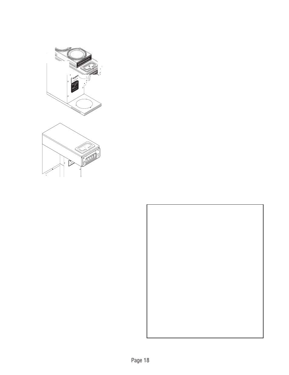 Bunn CWT -DV User Manual | Page 18 / 31