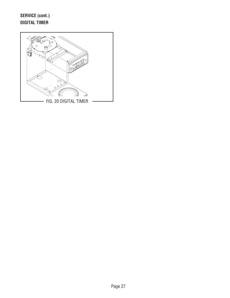 Bunn CWT -DV User Manual | Page 27 / 31