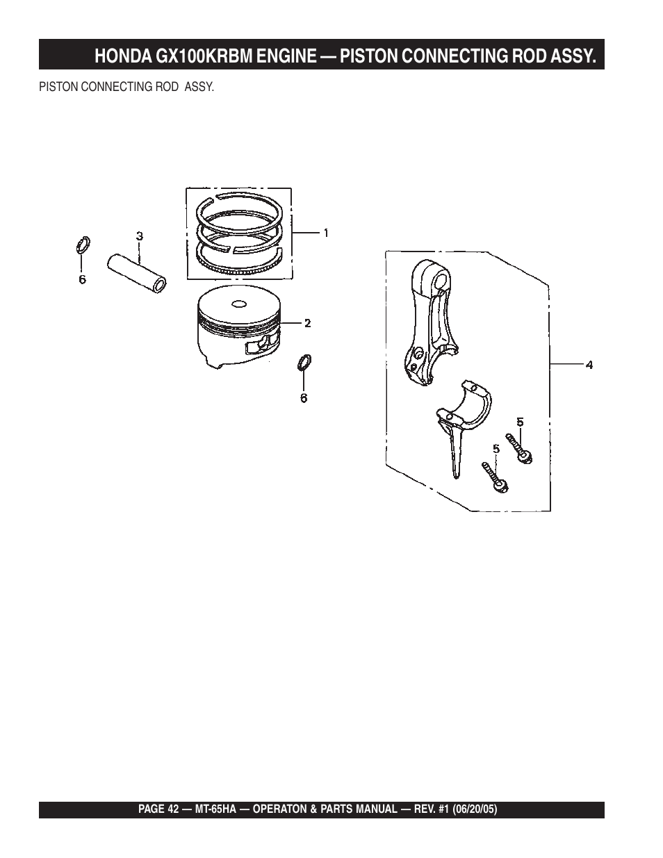 Multiquip MT65HA User Manual | Page 42 / 64