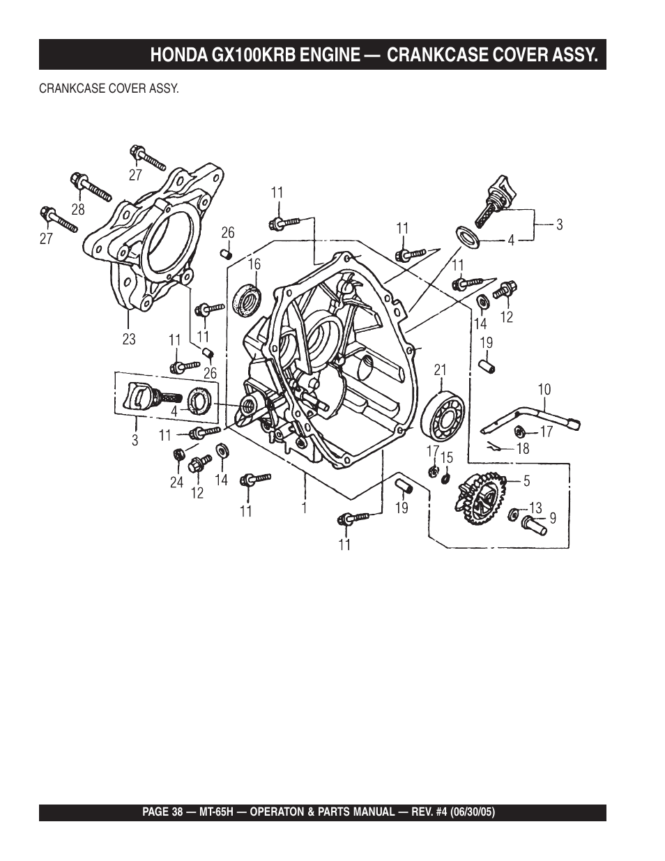 Multiquip MT65H User Manual | Page 38 / 64