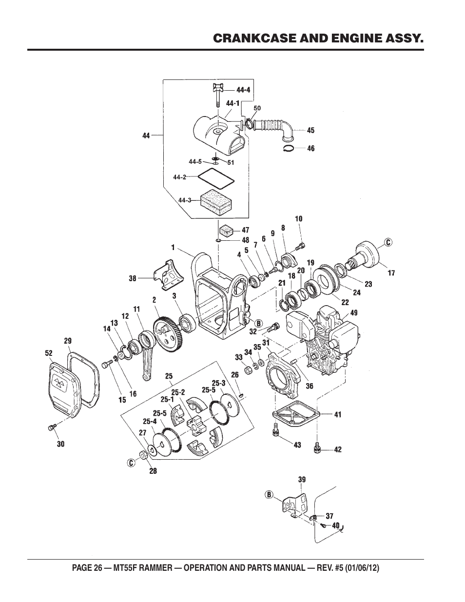 Multiquip MT55F User Manual | Page 26 / 72