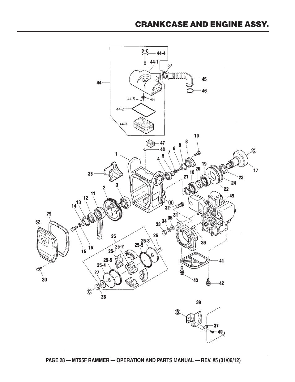 Multiquip MT55F User Manual | Page 28 / 72