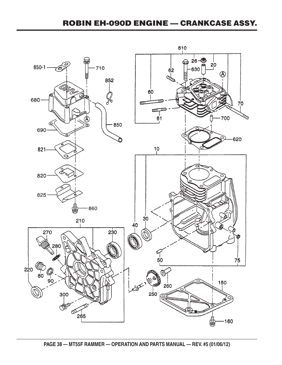 Multiquip MT55F User Manual | Page 38 / 72