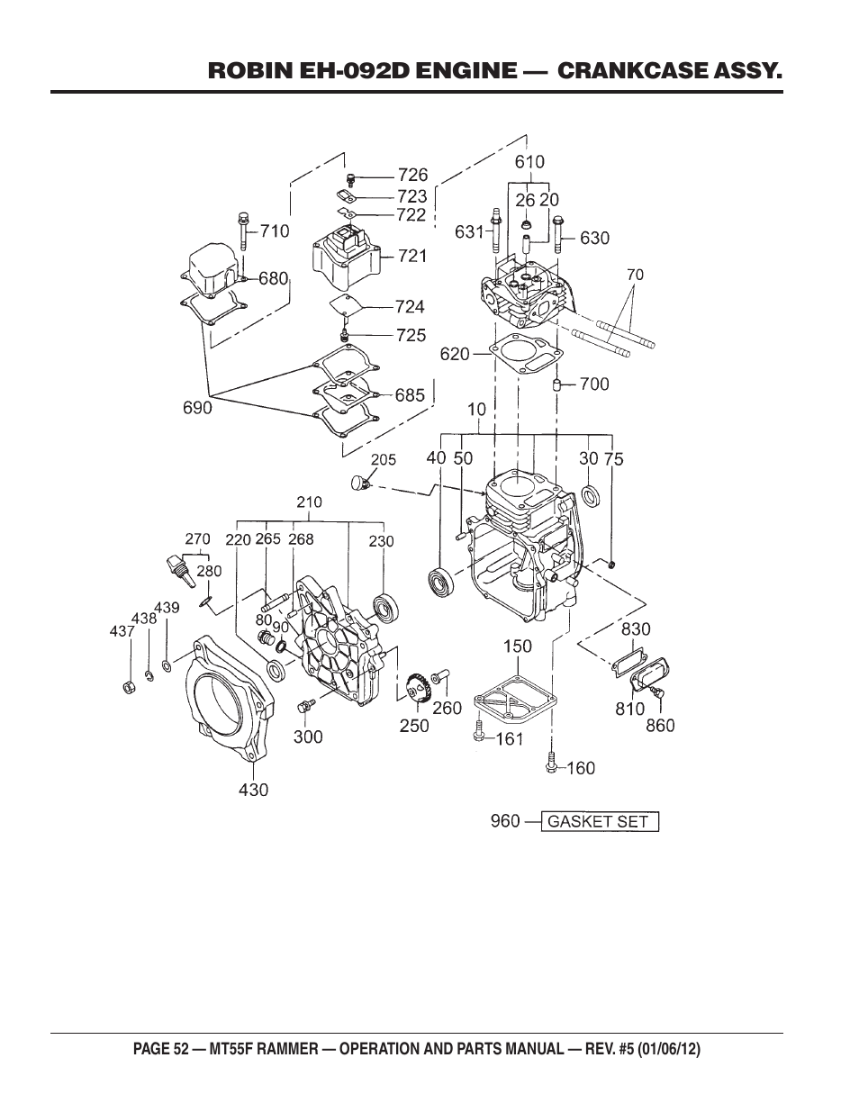 Multiquip MT55F User Manual | Page 52 / 72