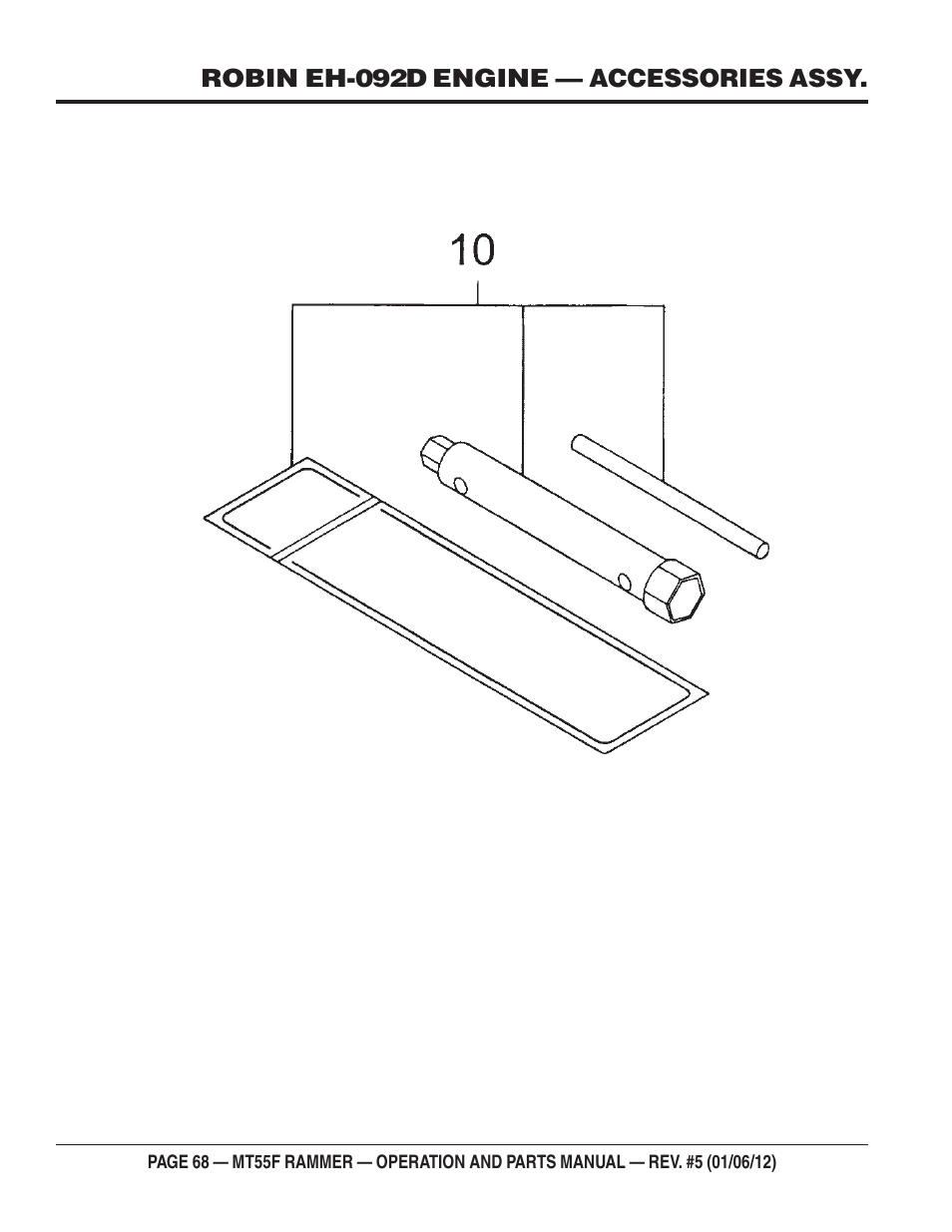 Multiquip MT55F User Manual | Page 68 / 72