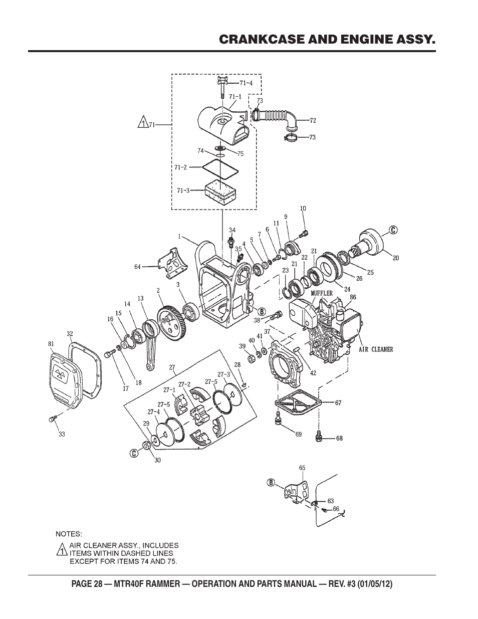 Multiquip MTR40F User Manual | Page 28 / 76