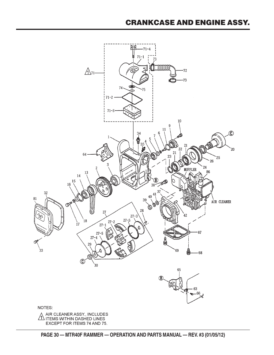 Multiquip MTR40F User Manual | Page 30 / 76