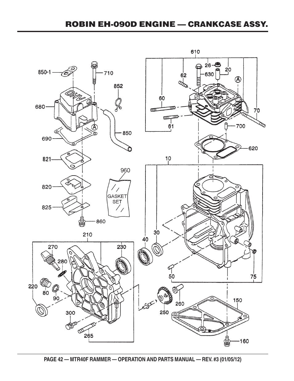 Multiquip MTR40F User Manual | Page 42 / 76