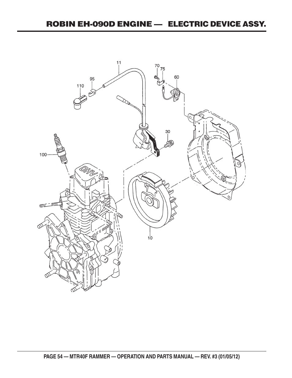 Multiquip MTR40F User Manual | Page 54 / 76