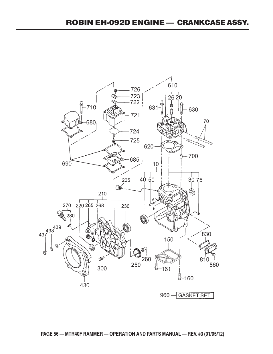 Multiquip MTR40F User Manual | Page 56 / 76