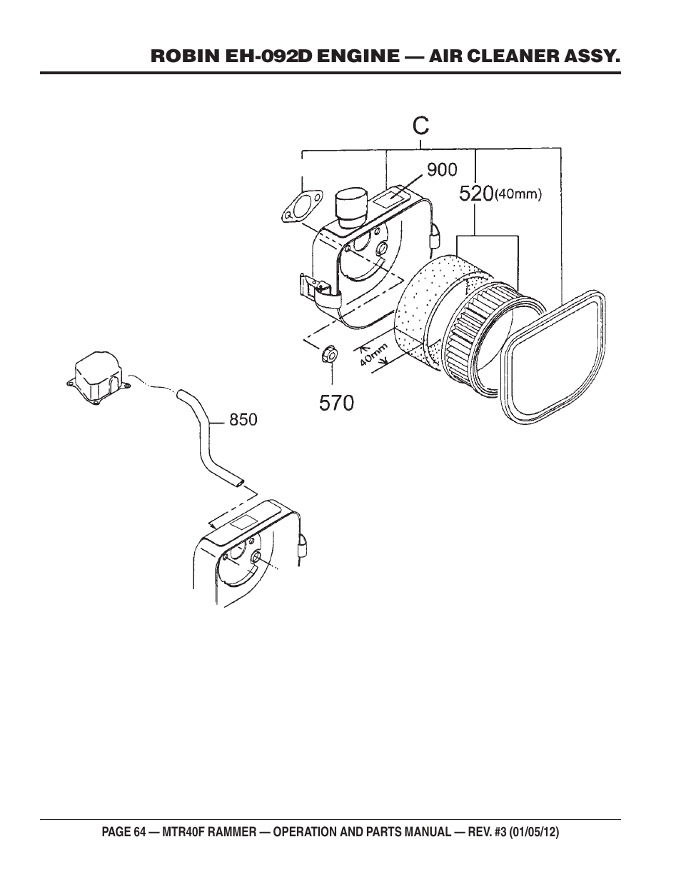Multiquip MTR40F User Manual | Page 64 / 76