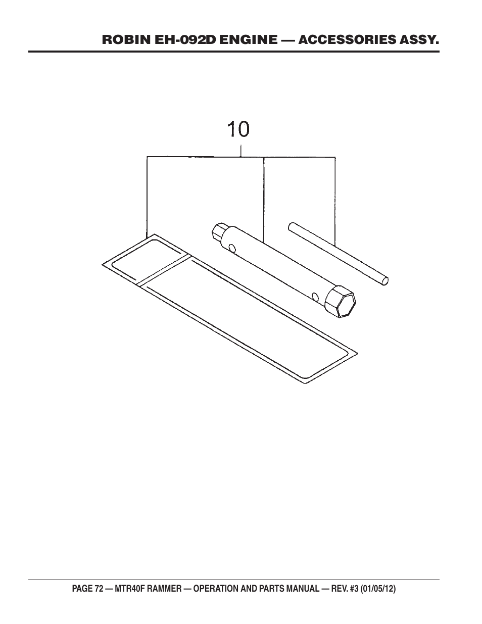 Multiquip MTR40F User Manual | Page 72 / 76